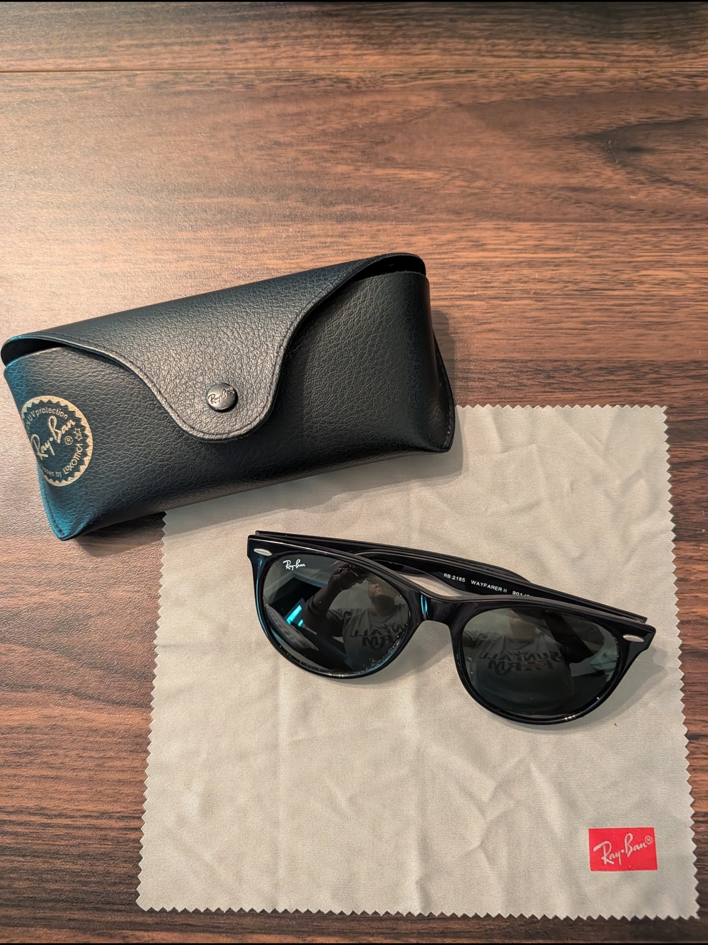 Ray-Ban Classic Black Wayfarer II Sunglasses